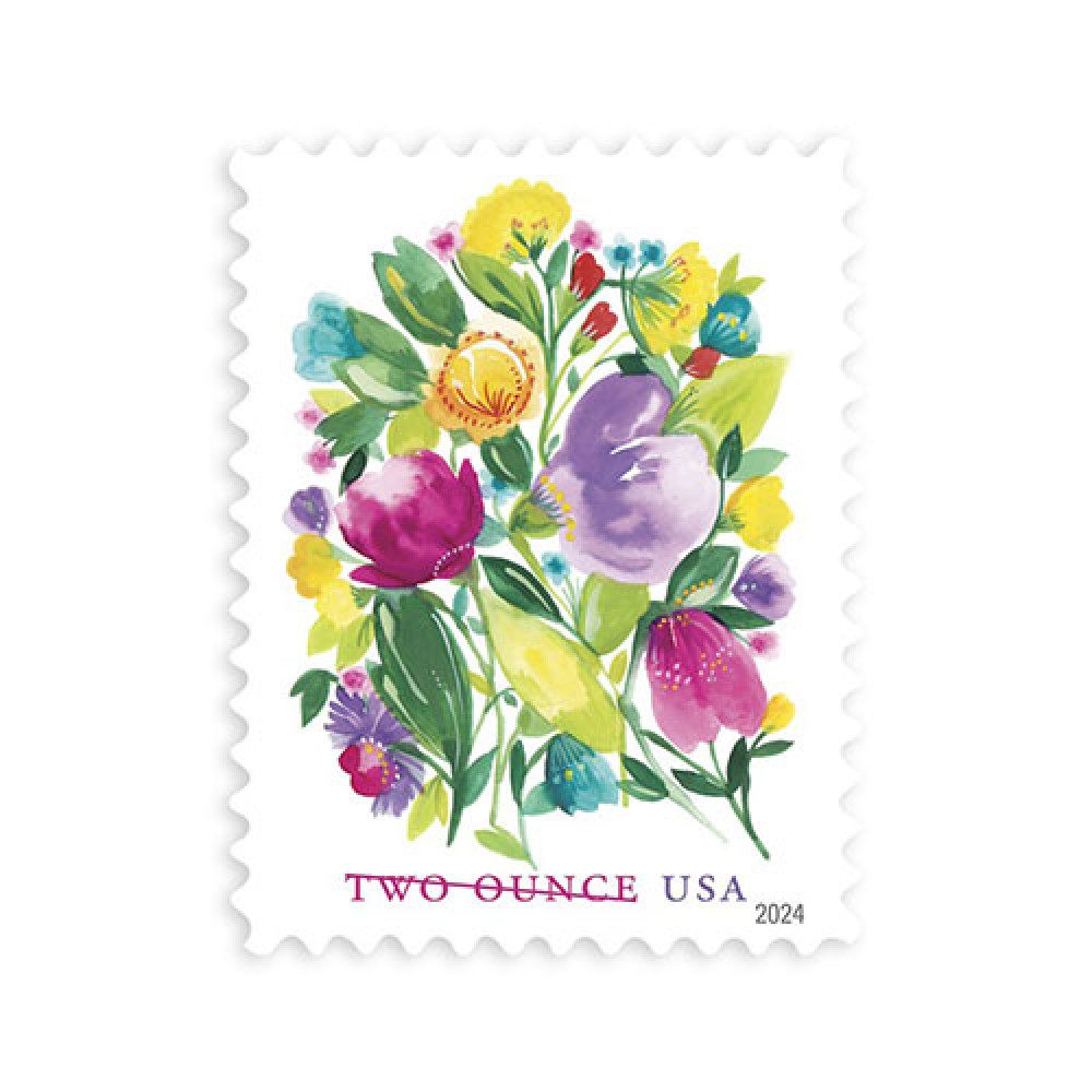 2024 USPS Wedding Blooms Forever Stamps