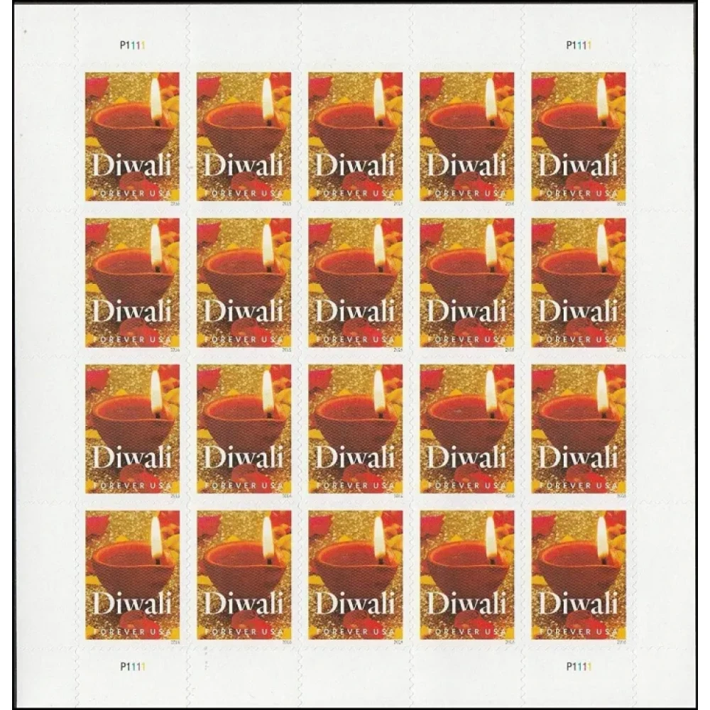 2016 USPS Diwali Celebration First Class Postage Stamps