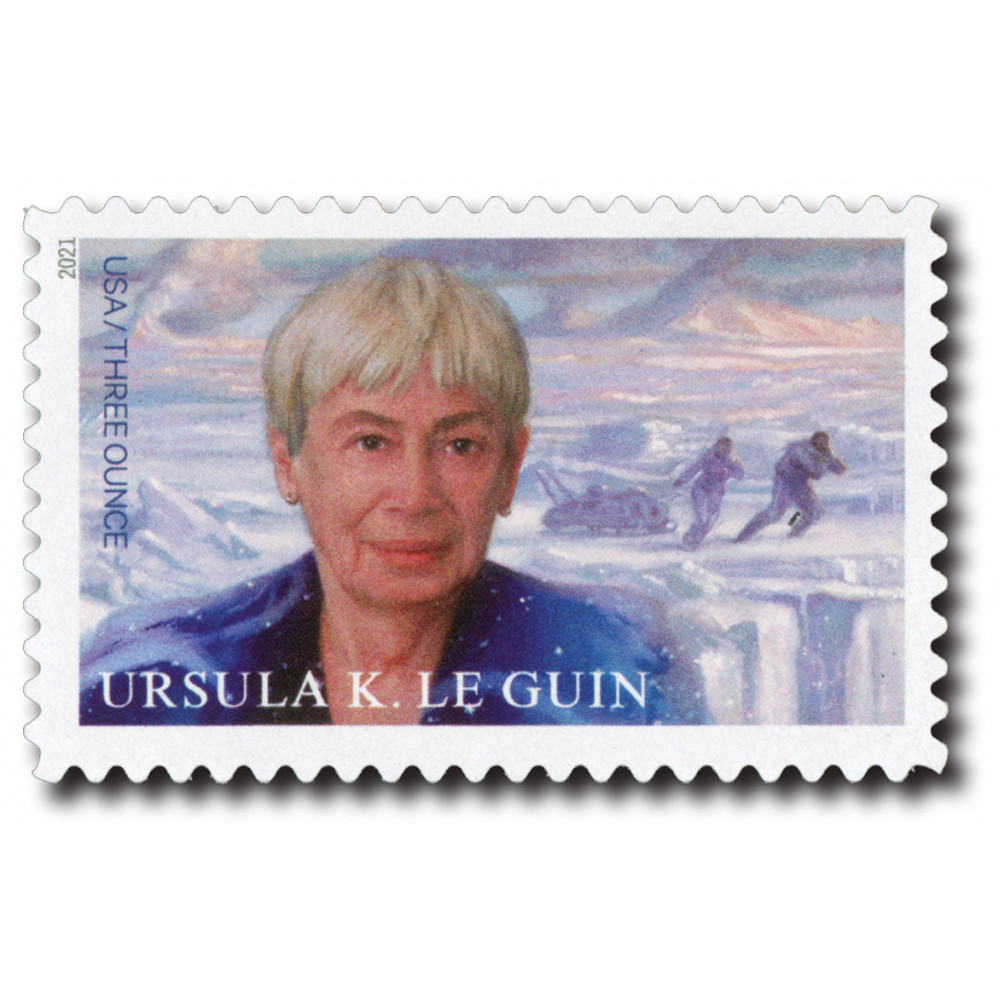2021 Three Ounce Literary Arts Stamps: Ursula K. Le Guin
