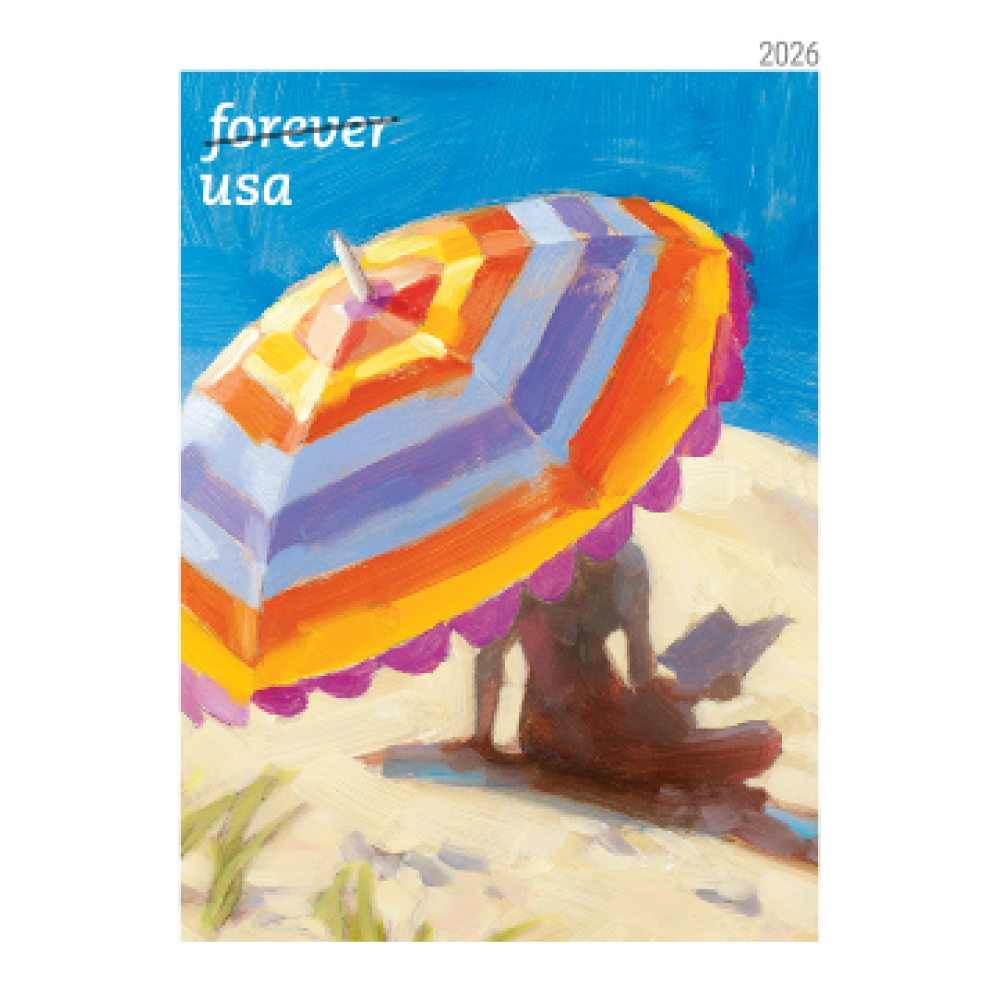 (2026) A Day at the Beach Forever Stamps, Book of 20