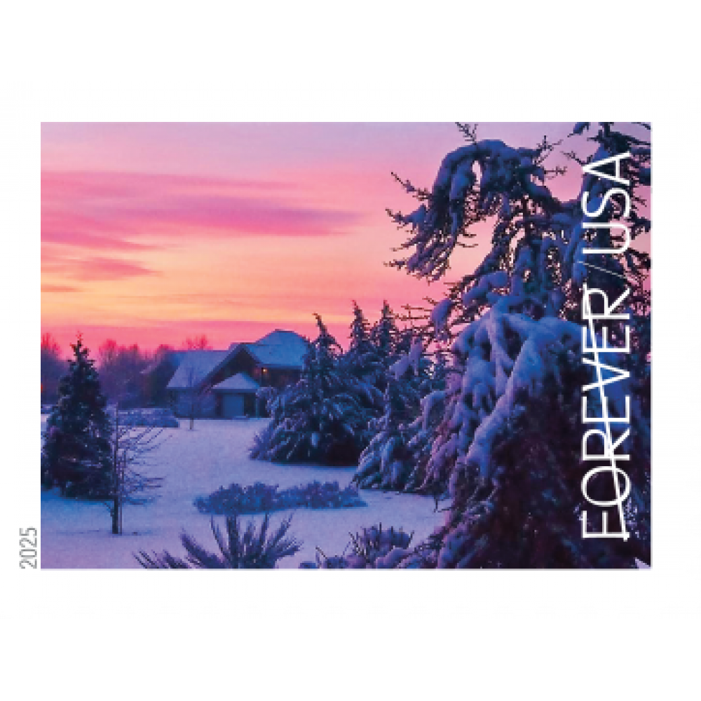 (2025) Winter Landscapes Stamps, Book of 20