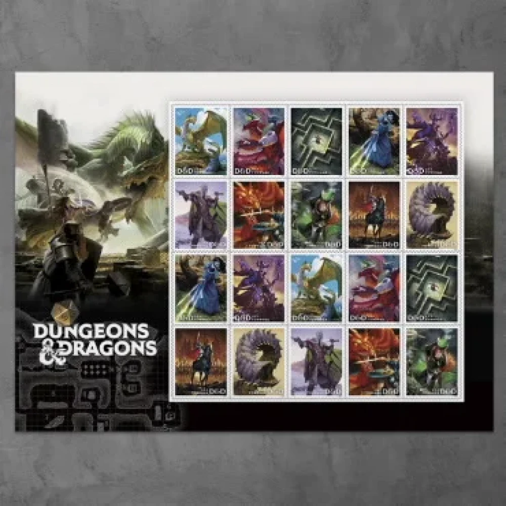 2024 forever stamps Dungeons & Dragons
