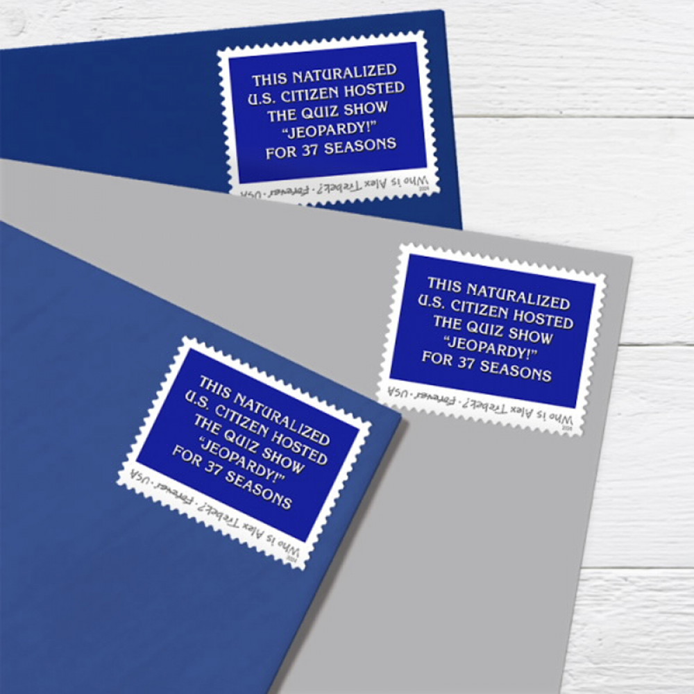 2024 US Alex Trebek Forever Stamps, Sheet of 20