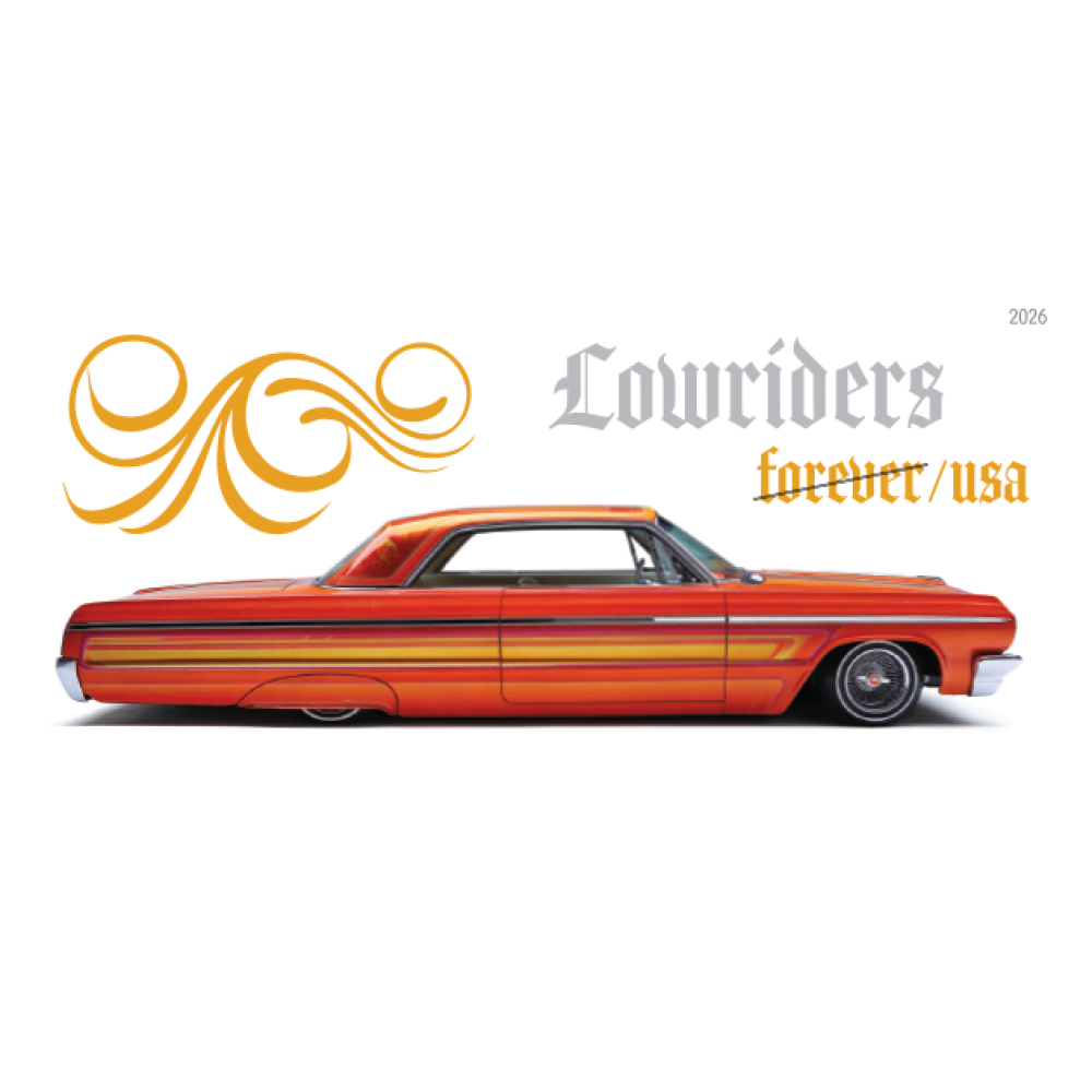 (2026) Lowriders Forever Stamps, Sheet of 15